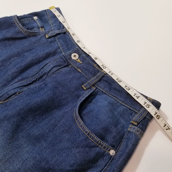 Anthropologie Pilcro Jeans The Annie High Rise Wide Leg Blue Denim - Picture 6 of 11